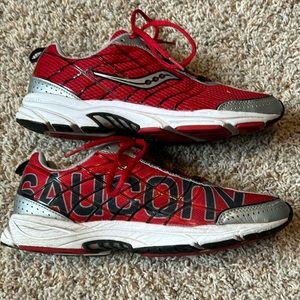 Saucony Men’s Red Type A (OG Model) Running Shoes. Size 10. Vintage.